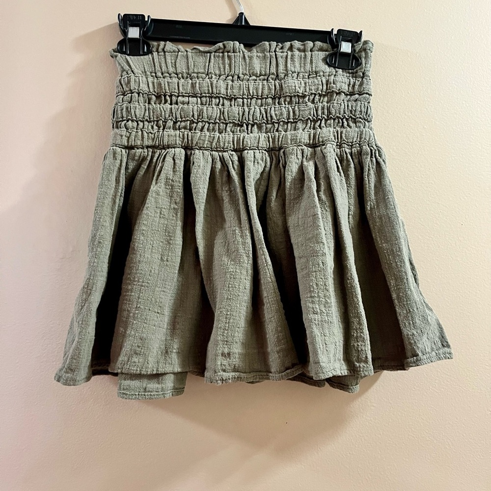 Sincerely Jules Cotton Gauze Miniskirt Size Small